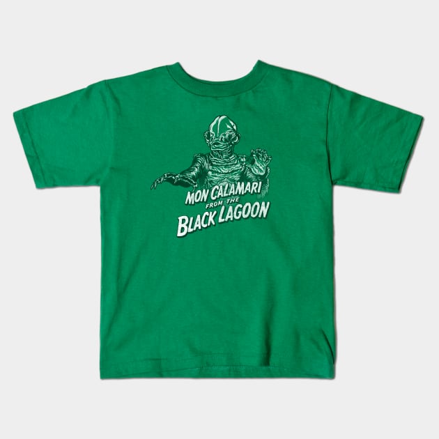 Mon Calamari from the Black Lagoon Kids T-Shirt by GiMETZCO!